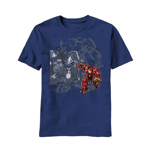 Avengers: Age of Ultron Hulkbuster Curling Youth T-Shirt