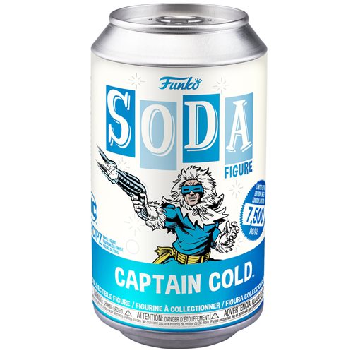 Flash Captain Cold Vinyl Soda Figure