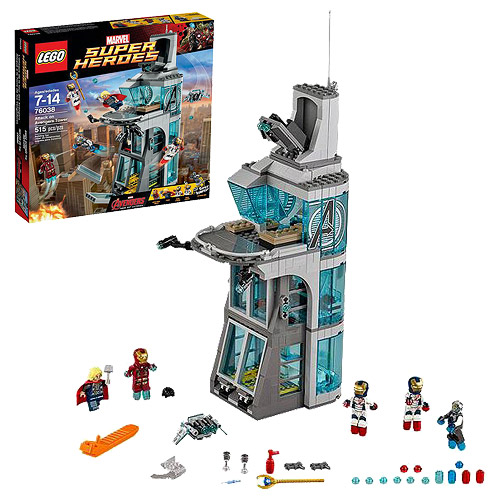 LEGO Super Heroes Attack on Avengers Tower 76038
