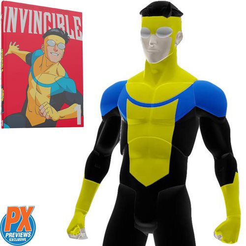 Invincible Deluxe Action Figure and Volume 1 Comic Book Set - Previews Exclusive