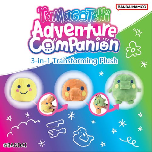 Tamagotchi Kuchipatchi Tamagotchi Adventure Companion 3-in-1 Transforming Plush and Backpack