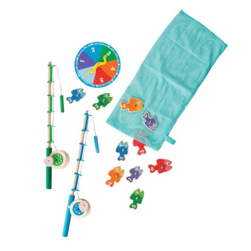 Melissa & Doug Catch and Count Magnetic Fishing Rod Set
