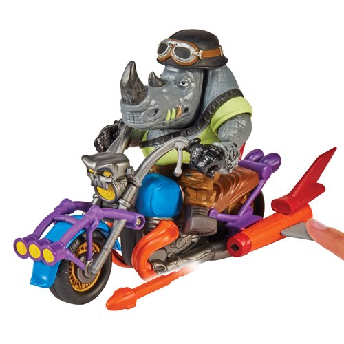 Tales of the Teenage Mutant Ninja Turtles Vehicle with Figure Case of 4