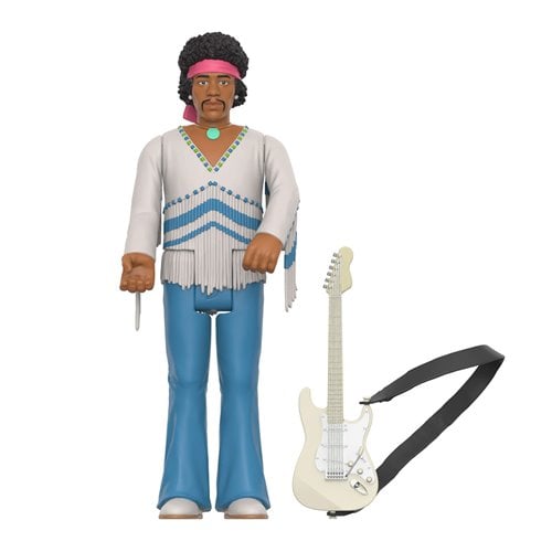 Jimi Hendrix Festival 3 3/4-Inch ReAction Figure