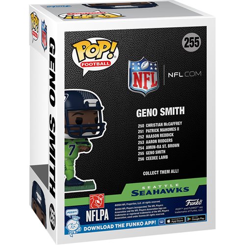 NFL Seahawks Geno Smith Funko Pop! Vinyl Figure