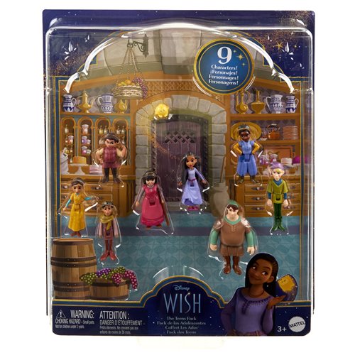 Disney Wish The Teens Mini Doll 8-Pack