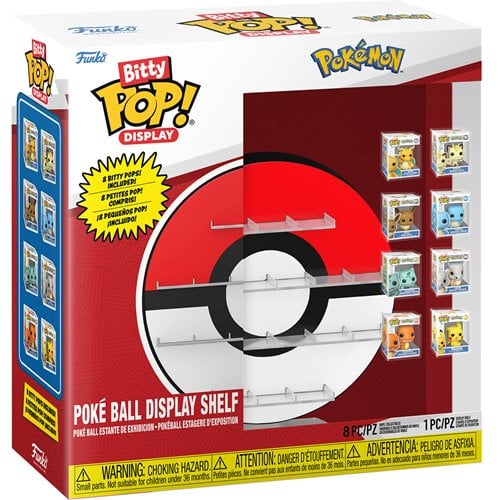 Pokemon Poke Ball Funko Bitty Pop! Display Bundle