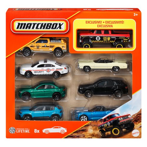 Matchbox 1:64 Scale 2025 Wave 4 Die-Cast Vehicle 8-Pack Case of 6
