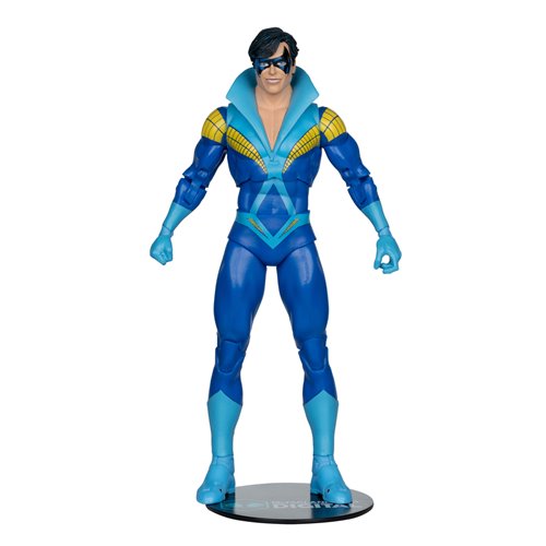 DC Direct Wave 5 Nightwing Teen Titans 7-Inch Scale Action Figure with McFarlane Toys Digital Collec