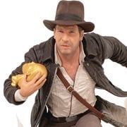 Indiana Jones and the Raiders of the Lost Ark Escape with the Idol Deluxe Gallery Statue, Not Mint