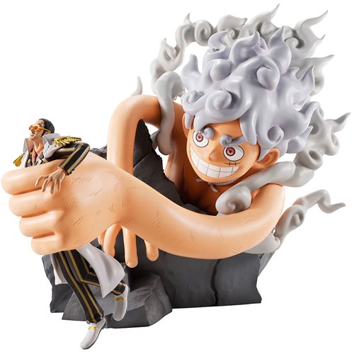 One Piece Monkey D. Luffy Gear 5 vs Borsalino Burst of Energy Revible  Moment Ichibansho Statue