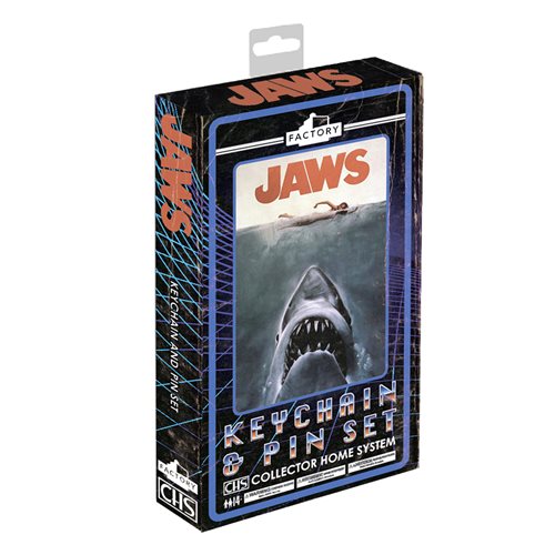 Jaws Collector Home System Key Chain and Pin Gift Set