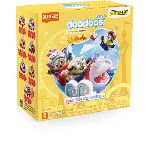 Minions Daadoos Art Series 01 Fluffy Dreams Clip-On Case of 6