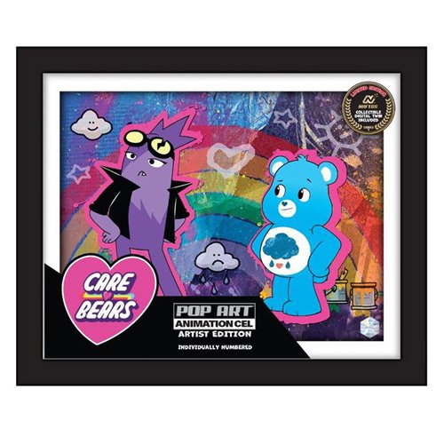 Care Bears The Grumpy Effect #1102 Animation Cel Artist Edition Framed Art Print