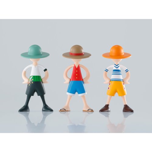 One Piece Luffy's Archive of Adventure Volume 1 Blind-Box Mini-Figure Case of 10