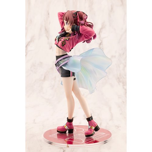 The Idolmaster Gakuen Saki Hanami Fighting My Way 1:7 Scale Statue