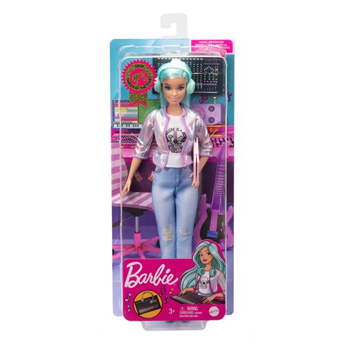 Barbie Career of the Year Music Produce Doll with Blue Hair