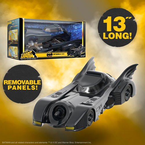 Batman 1989 Batmobile (Full Color) Super Cyborg Vehicle