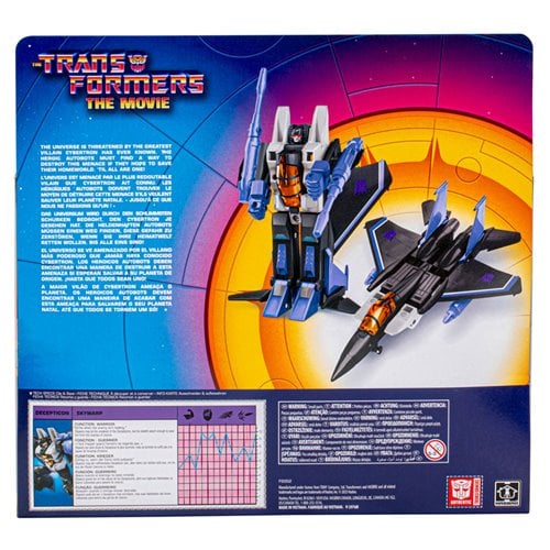 Transformers The Movie Retro G1  Skywarp - Exclusive