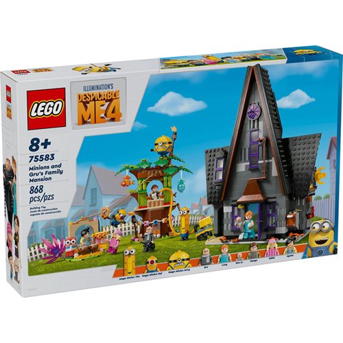 LEGO 75583 Despicable Me Minions and Gru's Family Mansion