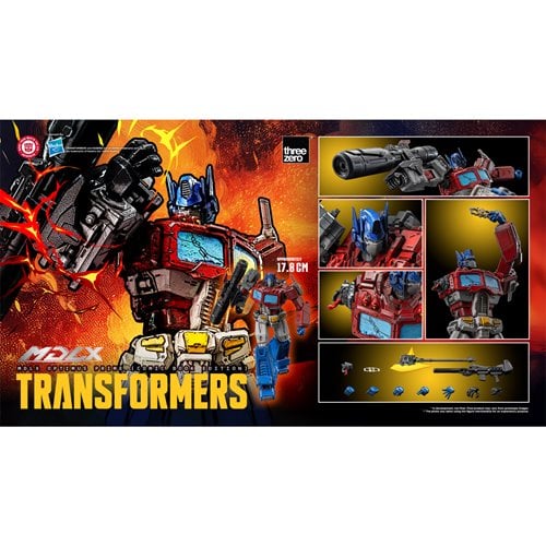 Transformers Optimus Prime Comic Book Edition MDLX Action Figure