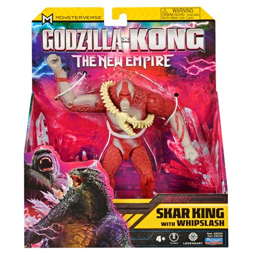 Godzilla x Kong: The New Empire Movie Monster Wave 3 Revision 2 6-Inch Basic Action Figure Case of 5