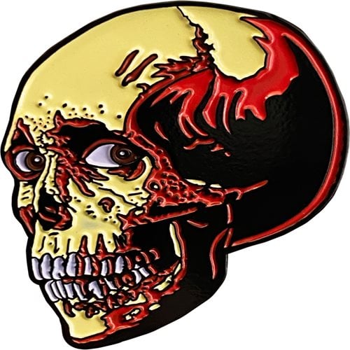 Evil Dead 2 Poster Skull Enamel Pin