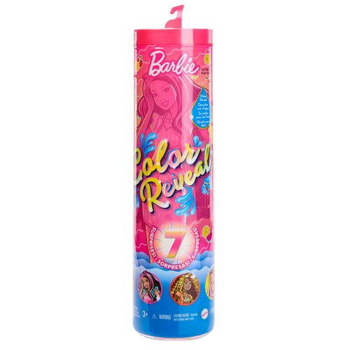 Barbie Color Reveal Sweet Fruit Doll Display Case of 6