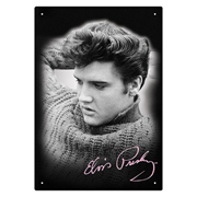 Elvis Presley Sweater Tin Sign