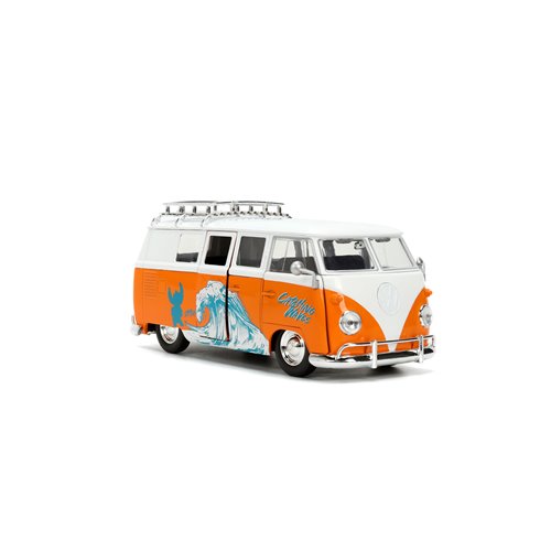 Hollywood Rides Lilo & Stitch 1961 Volkswagen Bus 1:24 Scale Die-Cast Metal Vehicle with Stitch Figu