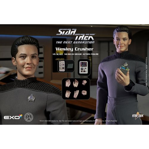 Star Trek: The Next Generation Wesley Crusher 1:6 Scale Action Figure