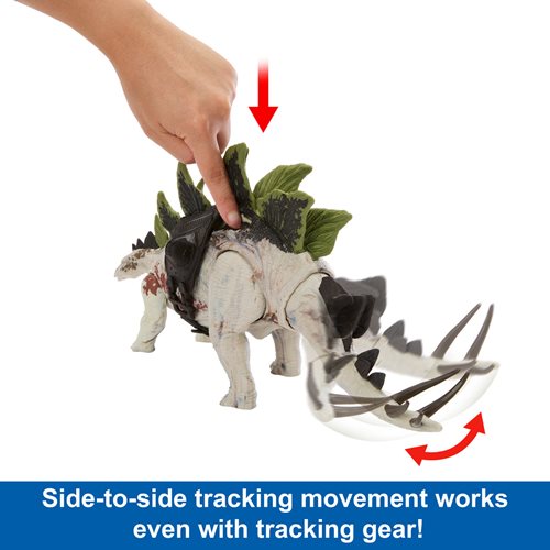 Jurassic World Gigantic Trackers Stegosaurus Action Figure