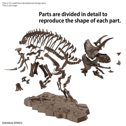 Imaginary Skeleton Triceratops 1:32 Scale Model Kit