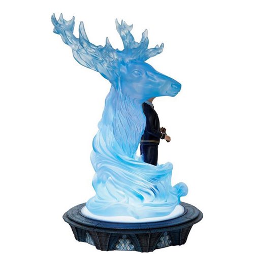 Wizarding World of Harry Potter Harry and Light Up Patronus Statue