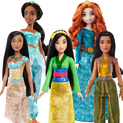 Disney Princess Core Fashion Doll Case of 5