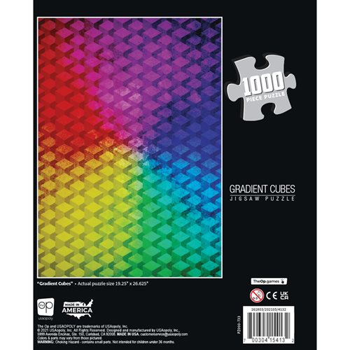 Gradient Cubes 1,000-Piece Puzzle