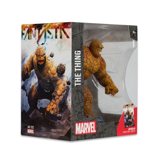 Marvel Wave 4 The Thing Fantastic Four #642 1:10 Scale Posed Figure with Scene