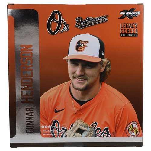 MLB SportsPicks Baltimore Orioles Gunnar Henderson 7-Inch Posed Figure
