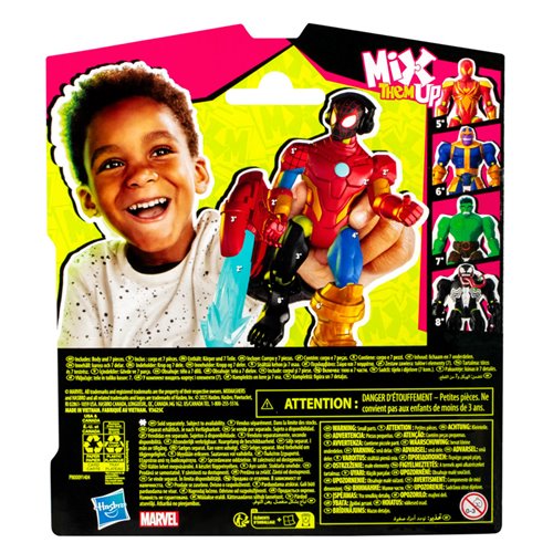 Marvel Spider-Man MixMashers Miles Morales 5-Inch Action Figure