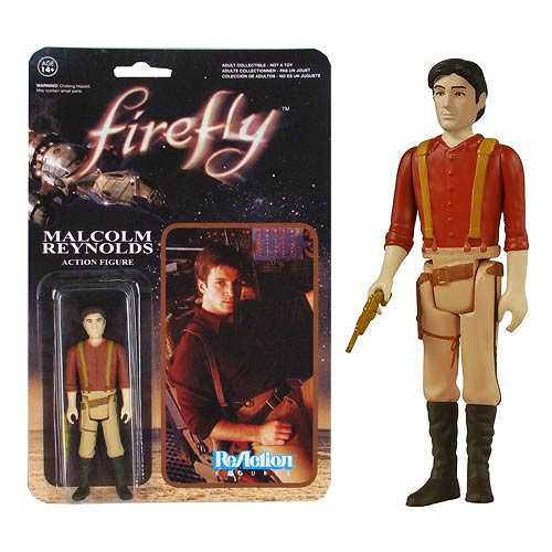 Firefly Malcolm Reynolds ReAction 3 3/4-Inch Retro Action Figure