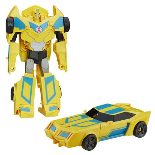 Robots Disguise Three-Step Changers Energon Boost Bumblebee