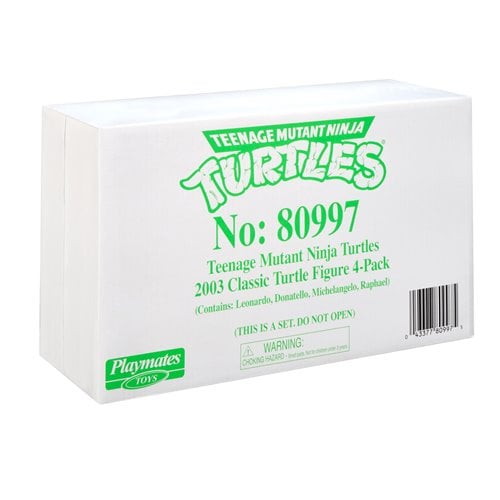 Teenage Mutant Ninja Turtles Classic 2003 Turtles Action Figure 4-Pack