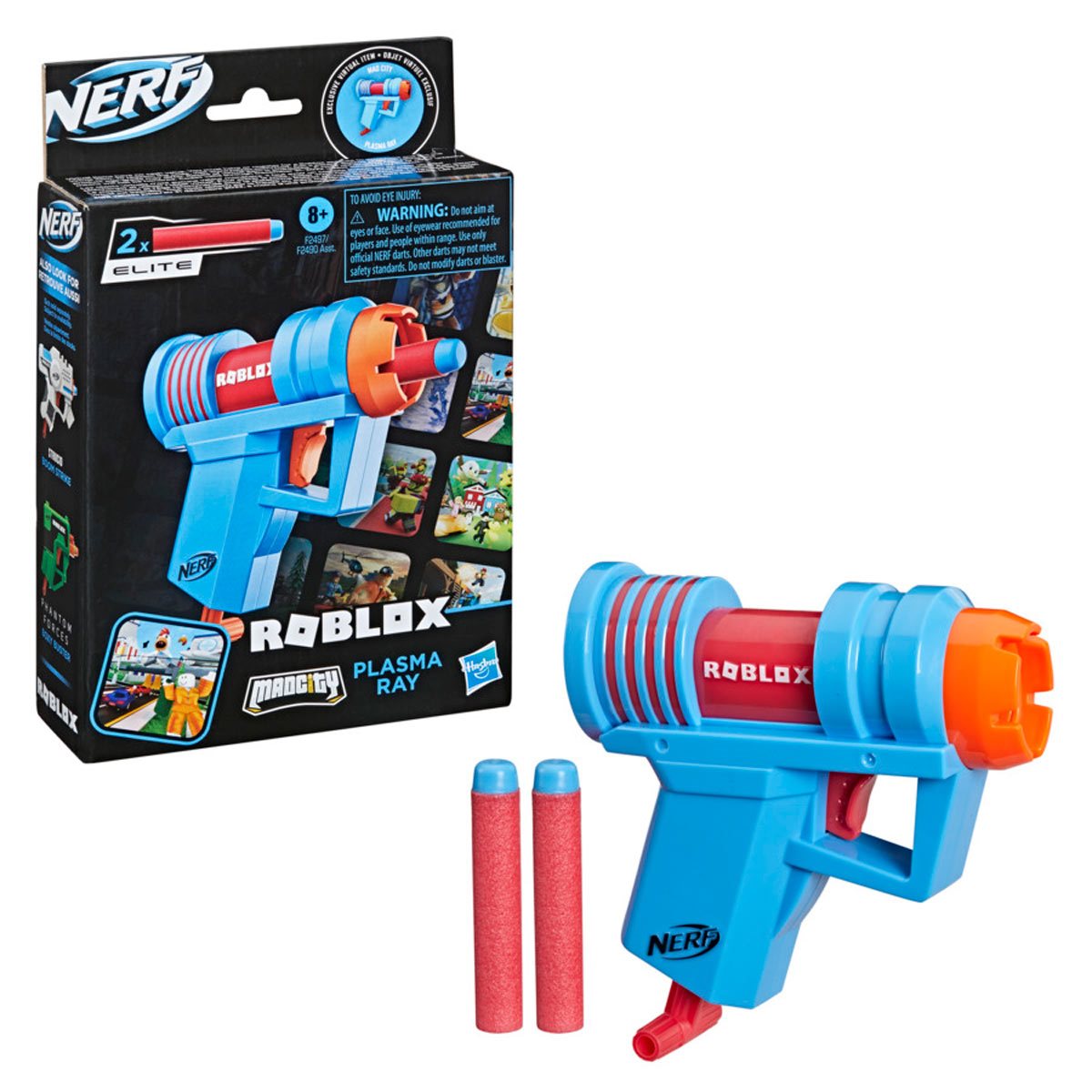 Nerf Gun 6 Piece Lot Includes 50 Nerf Darts ROBLOX New In package