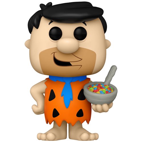 Fruity Pebbles 50th Anniversary Fred with Cereal Pop! Vinyl Figure