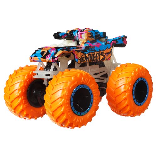 Hot Wheels Glow-In-The-Dark Truck and Car 1:64 Scale Multipack Set