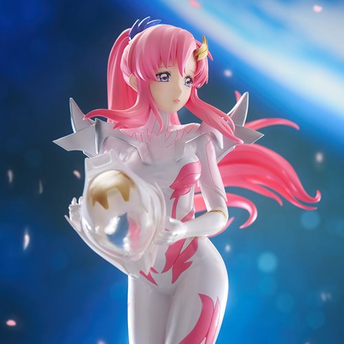 Mobile Suit Gundam SEED Freedom Lacus Clyne Pilot Suit Version Glitter & Glamours Statue
