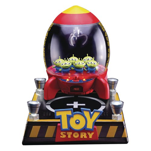Toy Story Aliens Floating Rocket Egg Attack Statue - Previews Exclusive