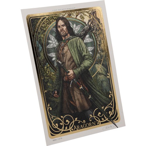 The Lord of the Rings Trilogy Aragorn A5 Art Print