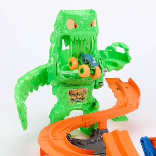 Hot Wheels Monster Trucks Mutant Chaos Monster Takedown Playset