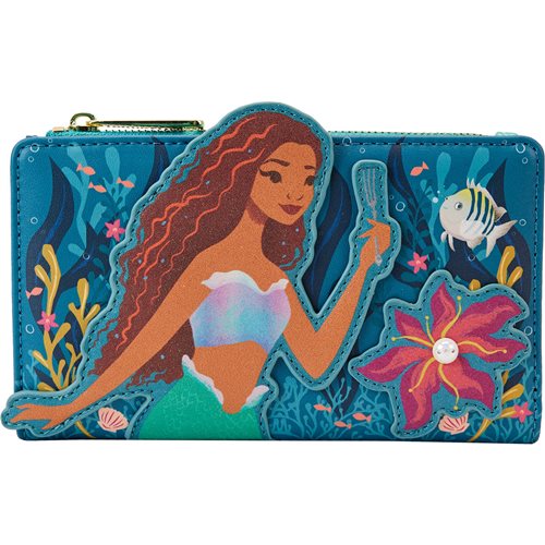 The Little Mermaid Flap Wallet